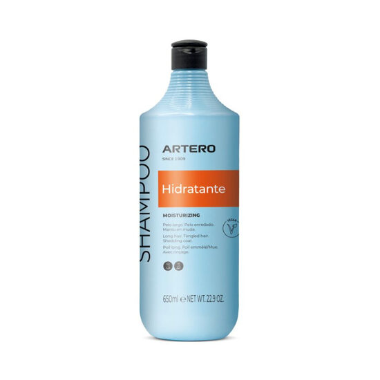 Artero Hidratante Moisture Bath, 650 ml - Mitrinošs šampūns suņiem ar garu vai blāvu kažoku